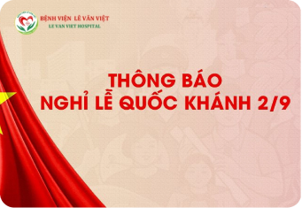 TRUNG TÂM Y TẾ PHƯỜNG LINH XUÂN - Thông báo nghỉ lễ 2/9
